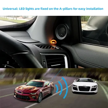 Avto bsd slepa pega sistema za spremljanje 24GHz mikrovalovni radar slepa pega, sistem za zaznavanje bsm slepi področju spremembo voznega pasu pomoč Slike