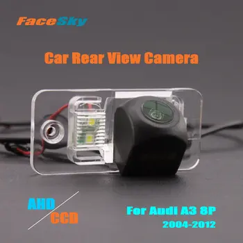 FaceSky Visoke Kakovosti Avto Pogled od Zadaj Kamero Za Audi A3 8P 2004-2012 Povratne Dash Cam AHD/CCD 1080P Park Slike Dodatki Slike