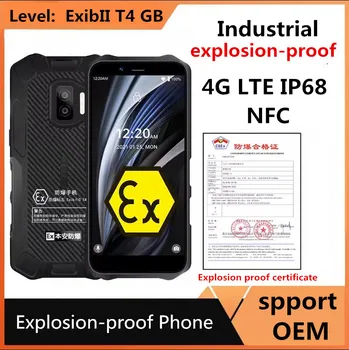 Industrijska eksplozijam Zello telefon 4GB+64GB IP68 IP69K Krepak NFC,Kemični Tovarni Zemeljsko olje zadostne Varnosti Pametni telefon Slike